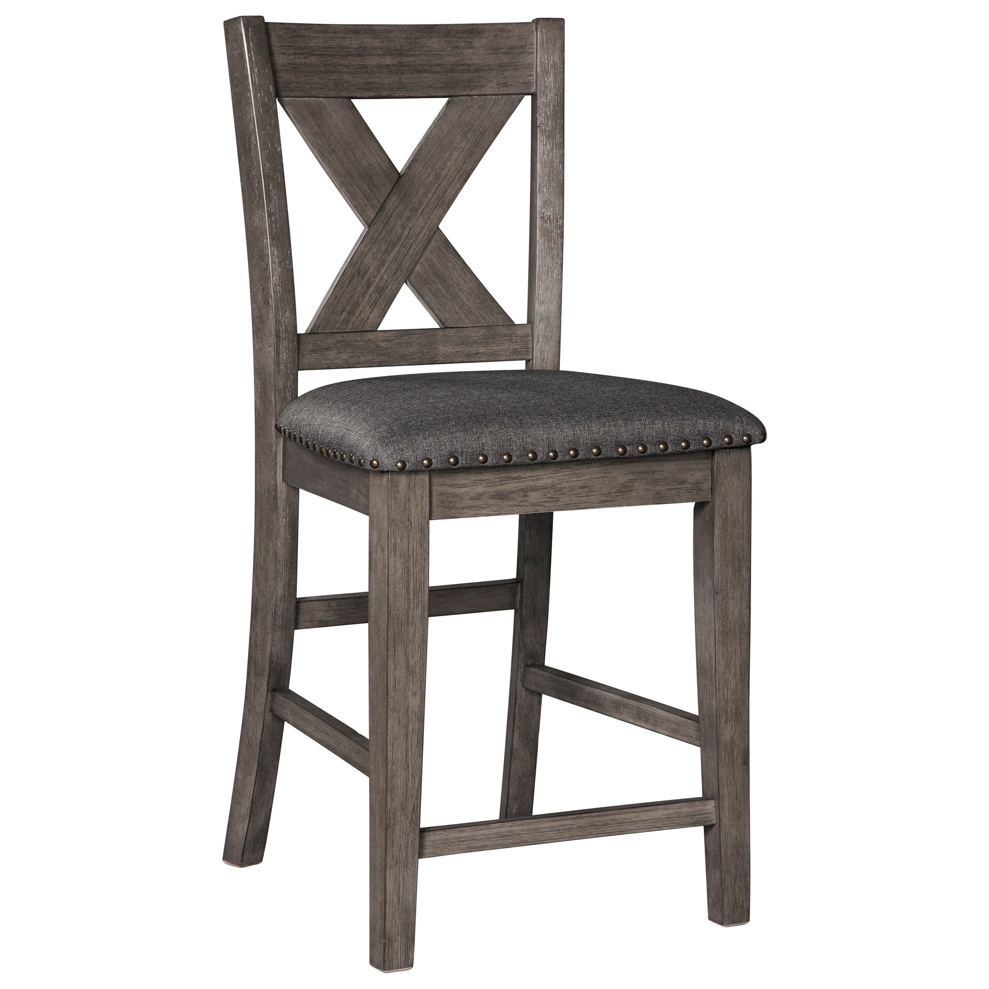 solid wood bar stools wood tractor seat signature design by ashley caitbrook relaxed vintage solid wood barstool with nailhead trim solid wood bar stools wood tractor seat signature design by ashley caitbrook relaxed vintage solid wood barstool with nailhead trim